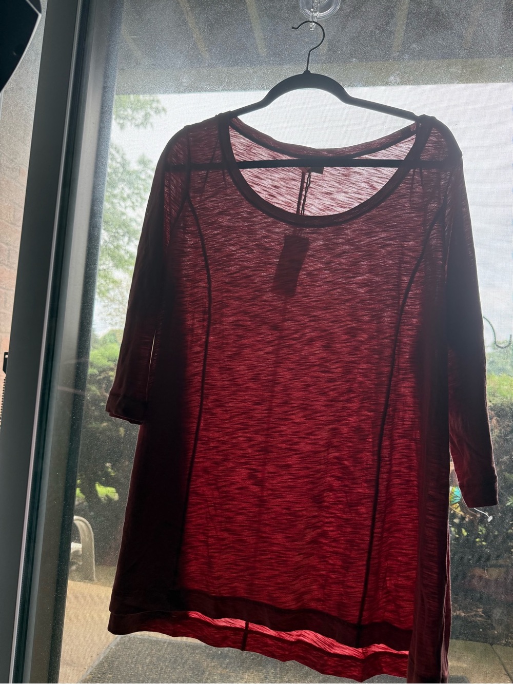 Kenji lightweight Scoop-Neck Tunic